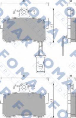 FOMAR FRICTION FO 490081