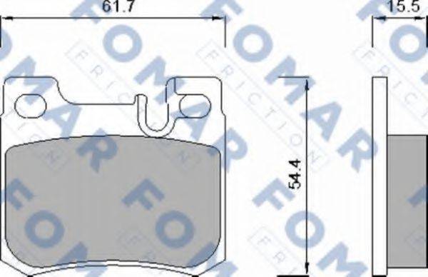 FOMAR FRICTION FO 622381