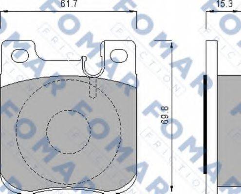 FOMAR FRICTION FO 631781