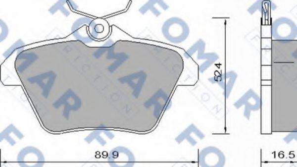 FOMAR FRICTION FO 650081