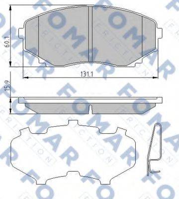 FOMAR FRICTION FO 663781