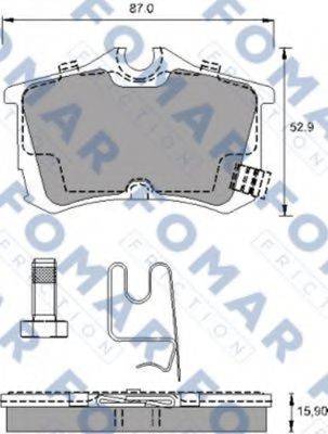 FOMAR FRICTION FO 790381