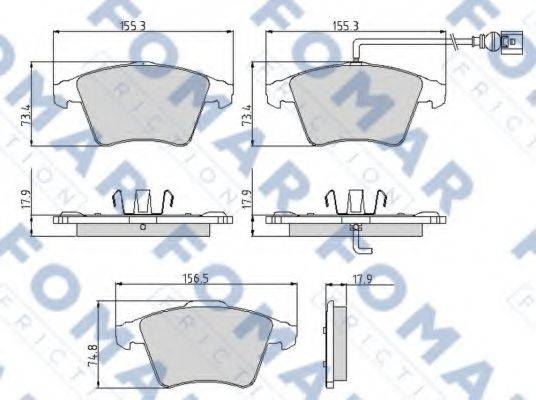 FOMAR FRICTION FO 918981