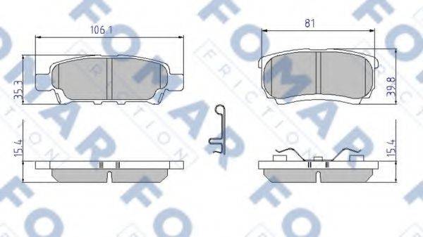 FOMAR FRICTION FO 921781