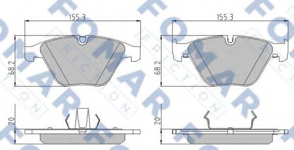 FOMAR FRICTION FO 922681