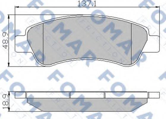 FOMAR FRICTION FO 924381