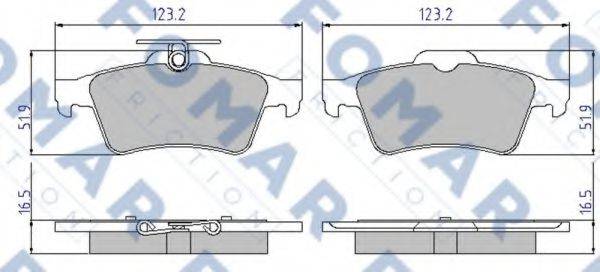 FOMAR FRICTION FO 926381