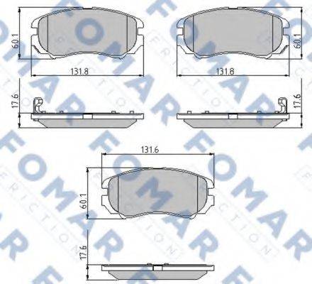 FOMAR FRICTION FO 932381