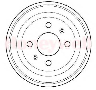 BENDIX 329000B Тормозной барабан