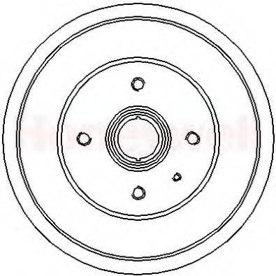 BENDIX 329023B Тормозной барабан