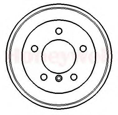 BENDIX 329141B Тормозной барабан