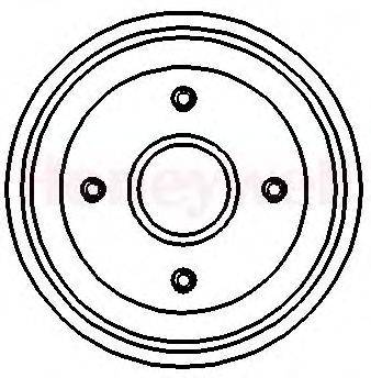 BENDIX 329151B Тормозной барабан