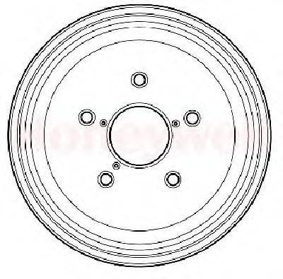 BENDIX 329159B Тормозной барабан