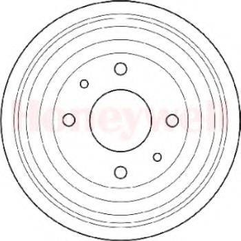 BENDIX 329175B Тормозной барабан