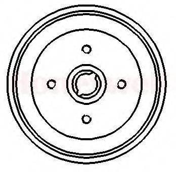 BENDIX 329206B Тормозной барабан