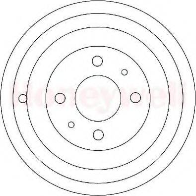 BENDIX 329211B Тормозной барабан