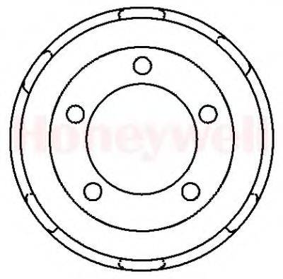 BENDIX 329258B Тормозной барабан