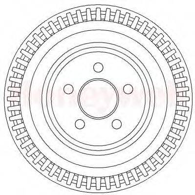 BENDIX 329291B Тормозной барабан