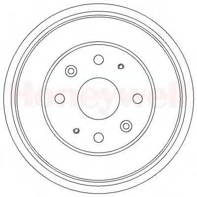 BENDIX 329322B Тормозной барабан