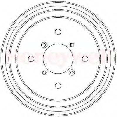 BENDIX 329329B Тормозной барабан