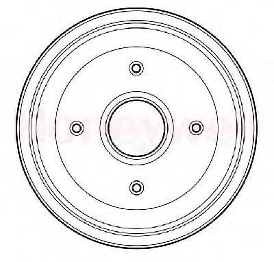 BENDIX 329703B Тормозной барабан