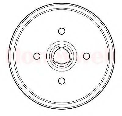 BENDIX 329705B Тормозной барабан