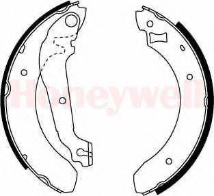 BENDIX 361302B Комплект тормозных колодок