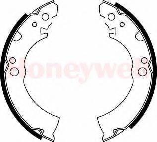 BENDIX 361402B Комплект тормозных колодок