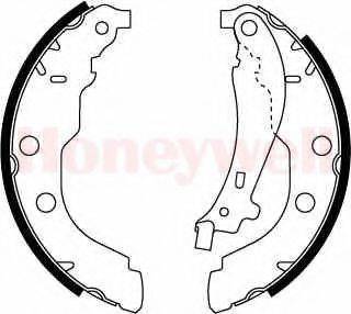 BENDIX 362319B Комплект тормозных колодок