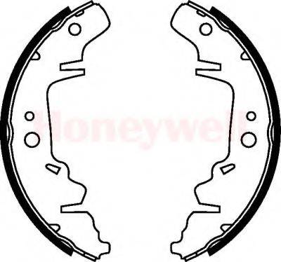 BENDIX 362390B Комплект тормозных колодок