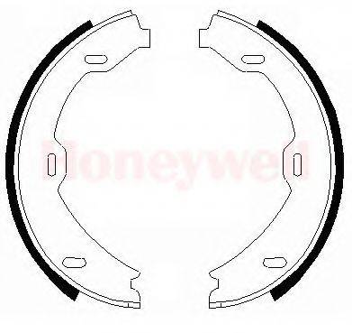 BENDIX 362456B Комплект тормозных колодок, стояночная тормозная система