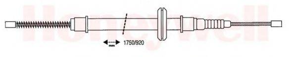 BENDIX 431116B Трос, стояночная тормозная система