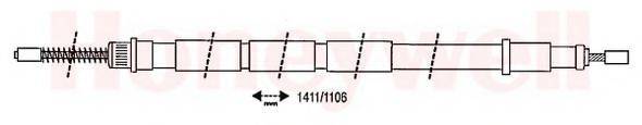 BENDIX 431129B Трос, стояночная тормозная система