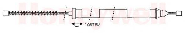 BENDIX 431242B Трос, стояночная тормозная система