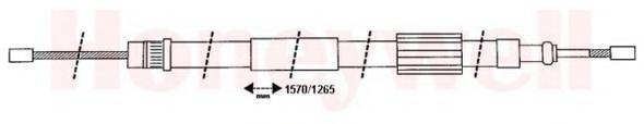 BENDIX 431291B Трос, стояночная тормозная система