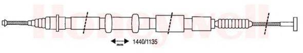 BENDIX 431365B Трос, стояночная тормозная система