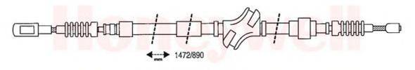 BENDIX 432062B Трос, стояночная тормозная система