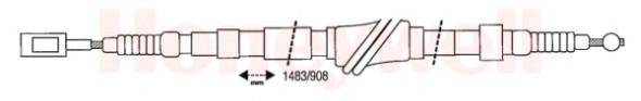 BENDIX 432063B Трос, стояночная тормозная система