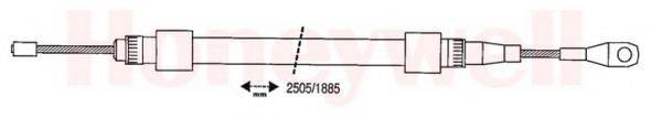 BENDIX 432131B Трос, стояночная тормозная система