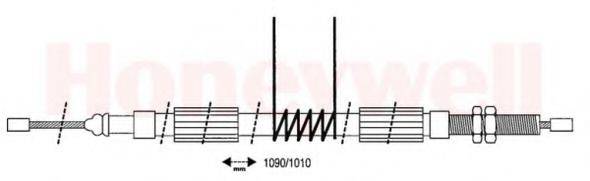 BENDIX 432170B Трос, стояночная тормозная система