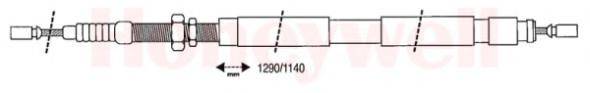 BENDIX 432414B Трос, стояночная тормозная система