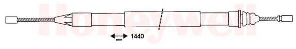 BENDIX 432423B Трос, стояночная тормозная система