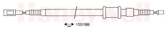 BENDIX 432634B Трос, стояночная тормозная система