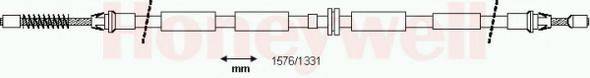 BENDIX 432666B Трос, стояночная тормозная система