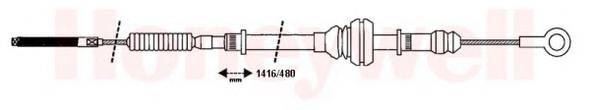 BENDIX 432715B Трос, стояночная тормозная система