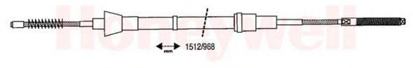 BENDIX 432826B Трос, стояночная тормозная система