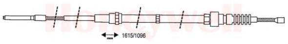 BENDIX 432840B Трос, стояночная тормозная система