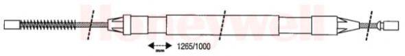 BENDIX 432855B Трос, стояночная тормозная система