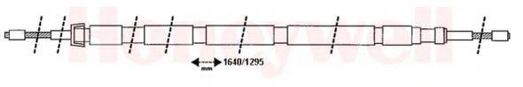 BENDIX 432871B Трос, стояночная тормозная система