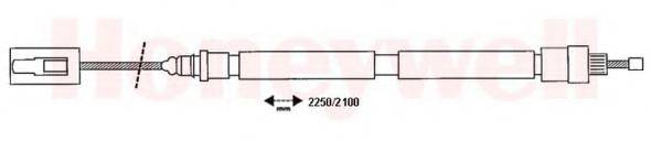 BENDIX 432881B Трос, стояночная тормозная система